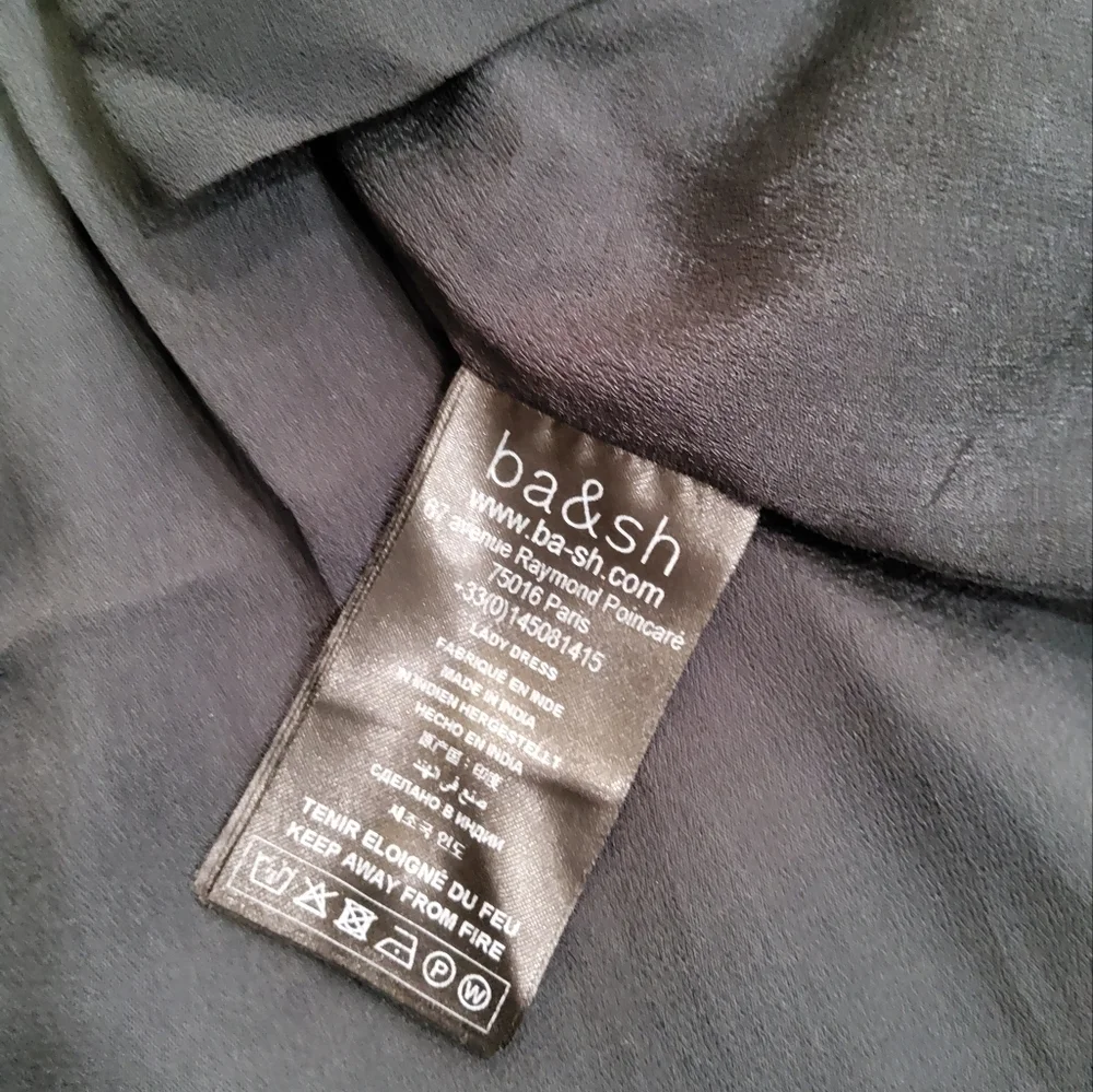 BA&SH Colombe Embroidered Mini Dress Size 6